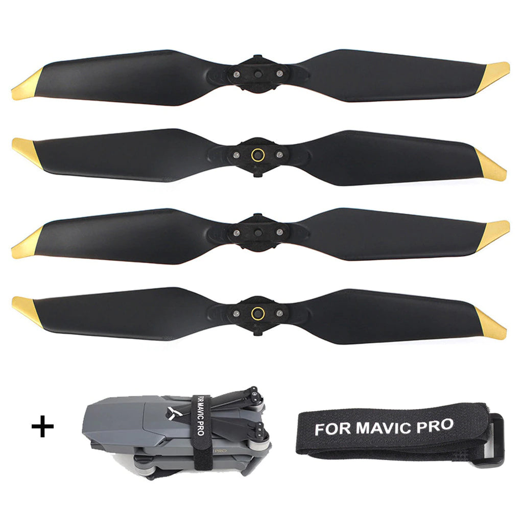 2 Pairs Low-Noise Quick-Release Propeller for DJI Mavic Pro Platinum 8331F Replacement Blade Prop Propeller for DJI Mavic Pro Platinum