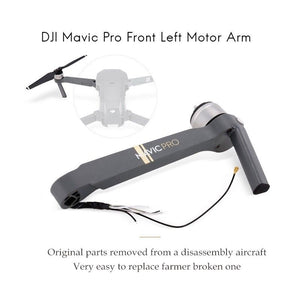 Mavic Pro Motor Arm With Cable Spare parts DJI Mavic pro Arm with motor Repair Accessories
