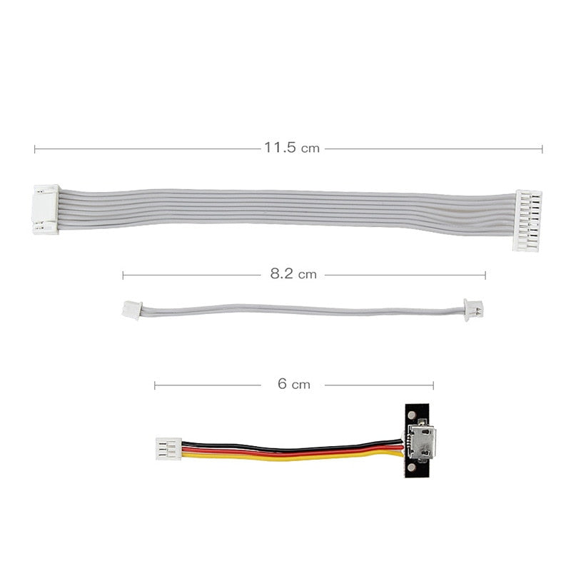 2.7K Camera Drone Part 81 Cable Set (STA) Replacement Cables for DJI Phantom 3 Standard 3 SE