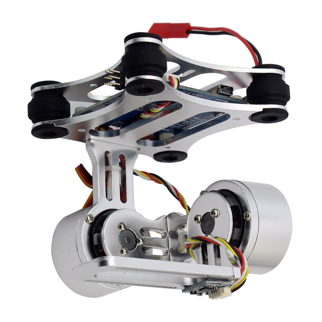 Aluminum 2-Axis Brushless Gimbal Camera Mount Controller Plug for Gopro 3 3+ Cameras DJI Phantom Trex 500 / 550 Drone No Manual